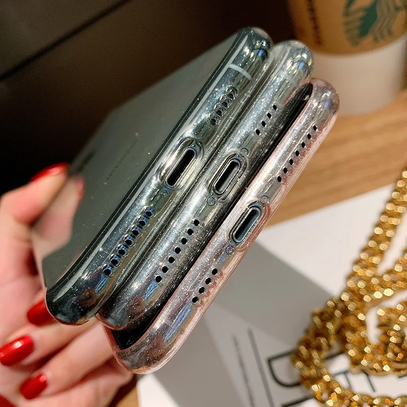 2019 Luxury Brand For Iphone 7 Case Iphone XS Max Case XR 6S 7 8 6 Plus Glitter Diamond Jewelled Back Cover For Iphone X Case