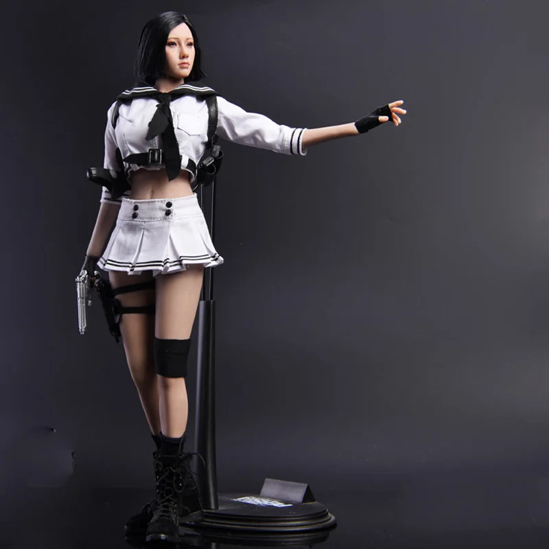 1/6 весы студенческий агент униформа для 12 дюймов Phicen S12D Tbleague Verycool модель тела