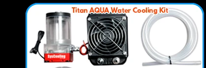 DFORCE titan AQUA экструдер для 3d принтера diy обновление водяного охлаждения titan экструдер для e3d hotend для tevo 3d