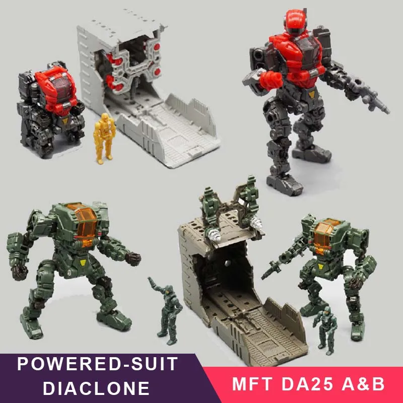 

MFT Transformation DA25 DA-25 Diaclone A&B Powered-suit Lost Planet Mech Cosmic DIAKRON Action Figure Robot Toys