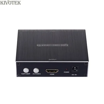 

RCA Video+S-Video+Audio L/R to HDMI1080P Adapter Converter(Scaler) with PAL/NTSC Power Supply For HDTV PC Laptop Free Shipping