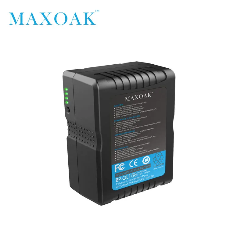 MAXOAK V158 10700mAh 14 8V V Mount Battery with Adapter Charger V Lock Battery for Sony
