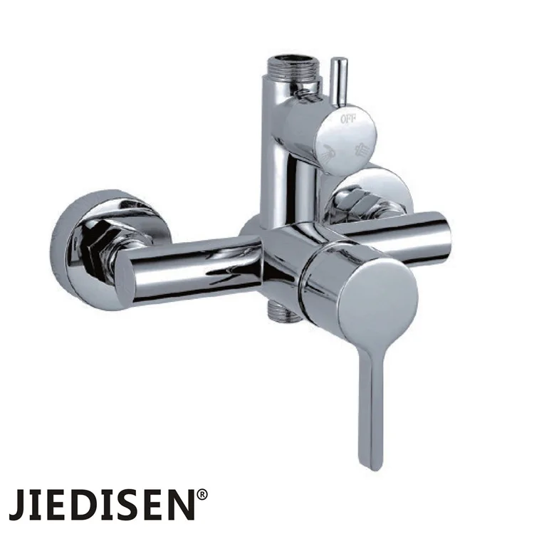 

Manufacturers selling two function shower all the cold and hot mix faucet copper series MJ - 9035