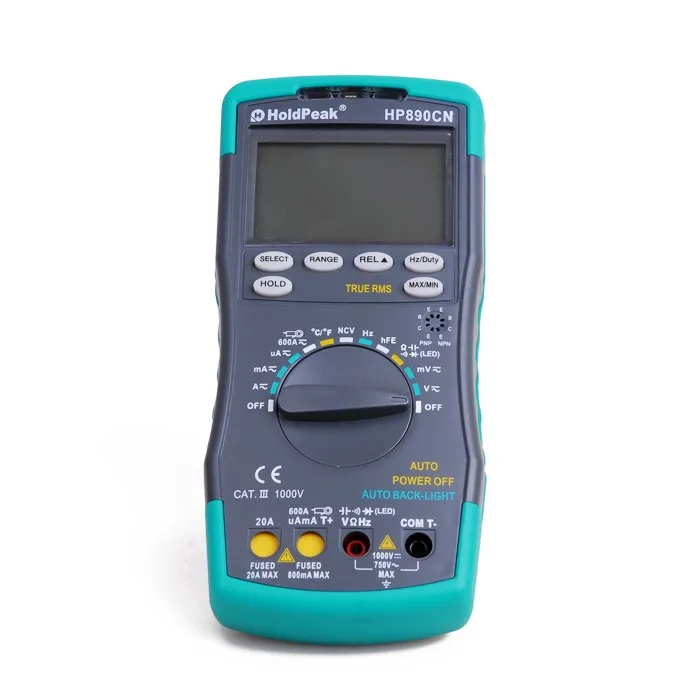LCD Digital Multimeter Messgerät Amperemeter Voltmeter Tester Meter AC 20A DC