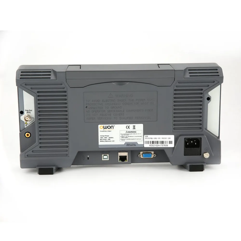 OWON XDS2102A двухканальный Глубокая память ЖК дисплей Дисплей цифровой запоминающий