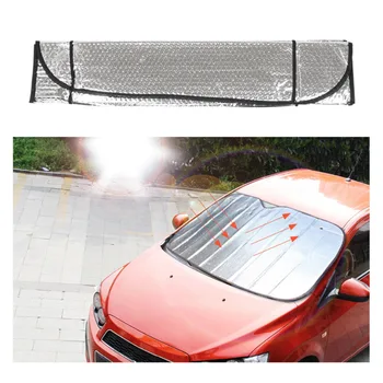 

2018 New Arrival Casual Foldable Universal Car Windshield Visor Cover Front Rear Window Sun Shade Dewtreetali