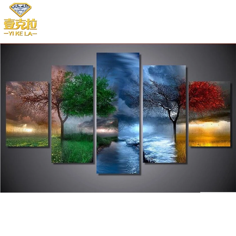 Neue selber machen 5D volle Diamanten Painting Malerei Ki Schönes Muster Decor