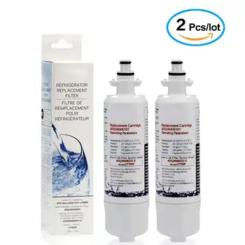 Household Water Purifier Activated Carbon Reverse Osmosis Refrigerator Ice & Water Filter Replacement for LG LT700P 2 Pcs/lot - SALE ITEM - Category 🛒 Home Appliances