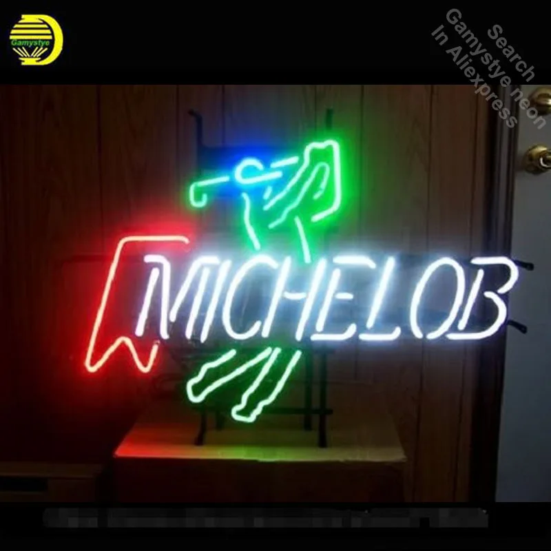 Неоновая вывеска для организаций и магазинов Michelob ультра отличные условия игры в