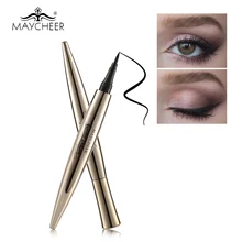 MAYCHEER Professional Liquid Eyeliner Pencil 24 Hour Long-wearing Plant Black Eye Liner Pen Waterproof Beauty Cosmetic Tool Kit