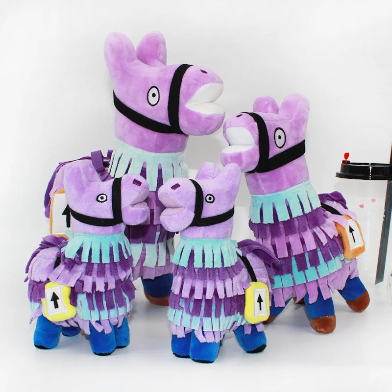 

20cm Troll Stash Llama Plush Toy Hot Game Soft Alpaca Rainbow Horse Stash Stuffed Doll Toys Kids Birthday Gift N92