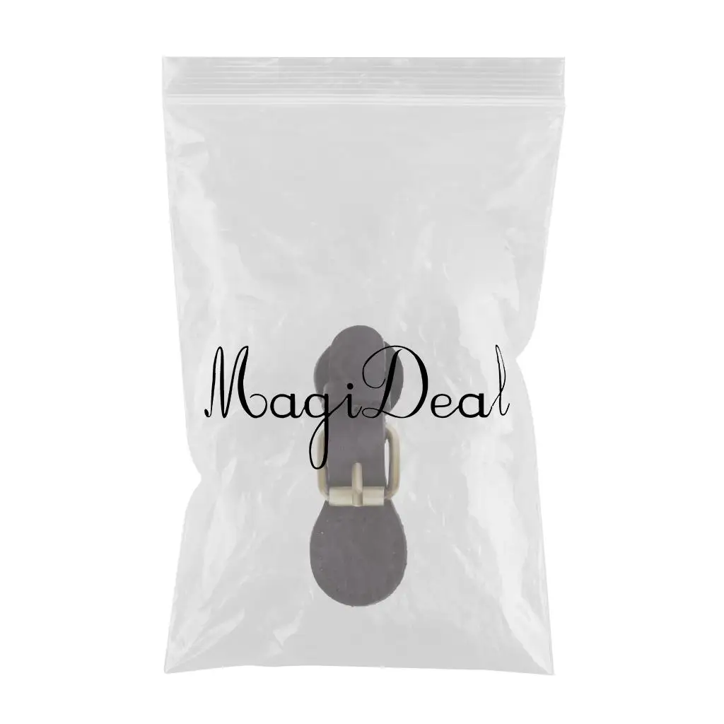 Retro Sew on Leather Magnetic Snap Buckles Closure DIY Bag Handbag Replacement 9.5x2cm
