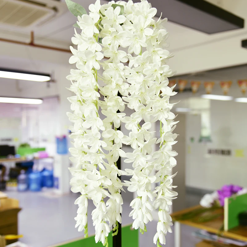 1pc 80cm Fake Flowers Orchid Artificial Flowers Bracket Plant Vine Fake Greenery For Home Garden Decoration Farmhouse Flores 1pc 80cm Fake Flowers Orchid Artificial Flowers Bracket Plant Vine Fake Greenery For Home Garden Decoration Farmhouse Flores
