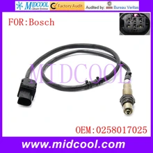 Новый датчик кислорода o2 использования oe № 0258017025 для bosch