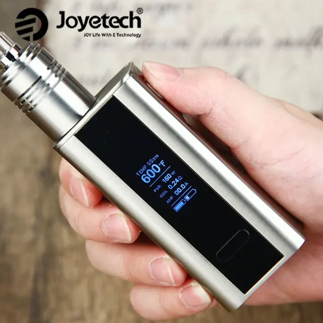 Электронная Сигарета Joyetech Кубовидной TC 150 Вт Окно Мод и WISMEC Теорема RTA Atomzier Vape комплект БЕЗ Батареи 100% Оригинал