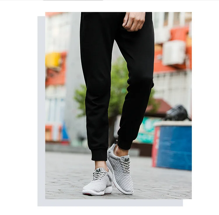 Мужская обувь для бега; повседневные сетчатые кроссовки; спортивная обувь; дышащие белые кроссовки для бега; удобная Уличная обувь; chaussure homme