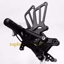 Для Aprilia RS125 1999-2006 ЧПУ Rearsets подножки задний смена тормоза Регулировка комплект 2000 2001 2002 2003 2004 2005