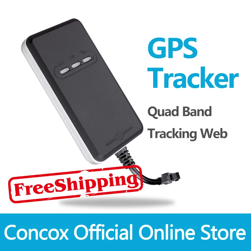 Buy GSM GPRS GPS tracker small tracking device vehicle,Geo fence,tracking web