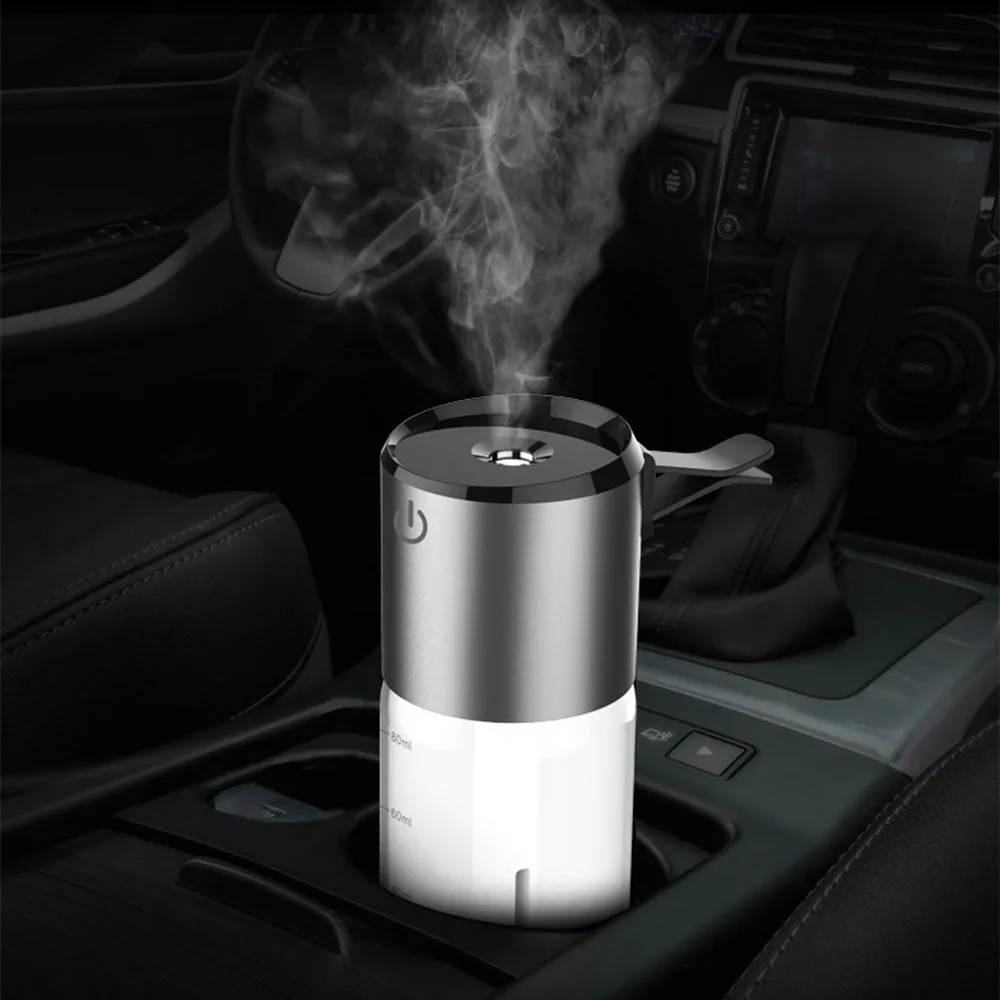 Автомобильный увлажнитель воздуха освежитель воздуха 2USB авто духи клип очиститель Арома диффузор ароматерапия автомобиль-Стайлинг