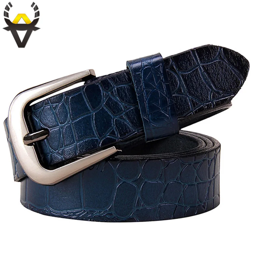 

New Fashion women Belts for jeans Genuine leather belt for woman and girl Top quality Cow skin strap Second layer girdle female