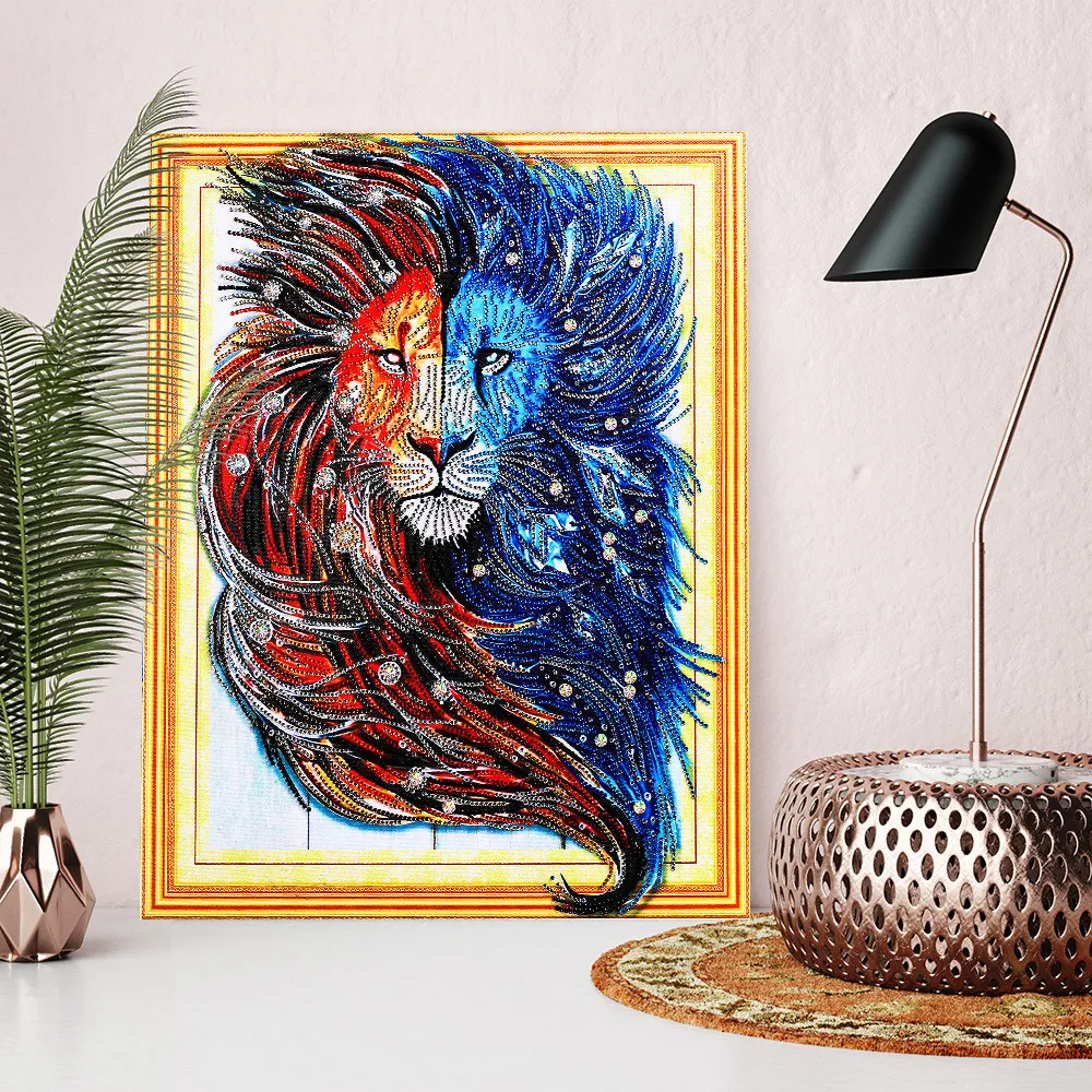 

Special Shaped Diamond Painting DIY 5D Partial Drill Cross Stitch Kits Crystal Rhinestone Of Picture Diamond Forage Bohren Q3