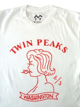 

Twin Peaks Men'S T Shirt David Lynch ( S M L Xl ) Official Washington Tee New! Newest 2019 Men'S Fashion
