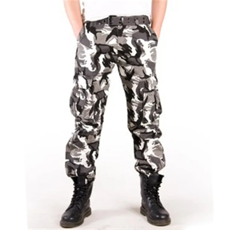 Buy 2018 New Army Military Camouflage Overalls Bags Pants Overalls Big Yards