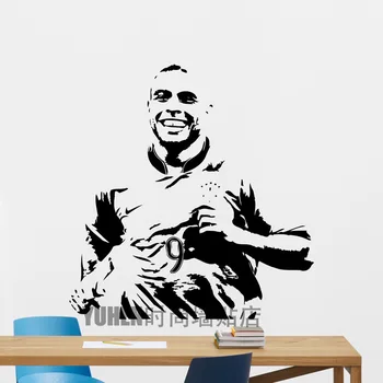 

Ronaldo football star stickers decorative painting wallpaper male dormitory bedroom living room stickers