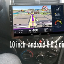 10," Android 8,0 автомобильный Радио gps навигация Авторадио Мультимедиа dvd-плеер Bluetooth wifi Зеркало Ссылка 2 Din аудио стерео