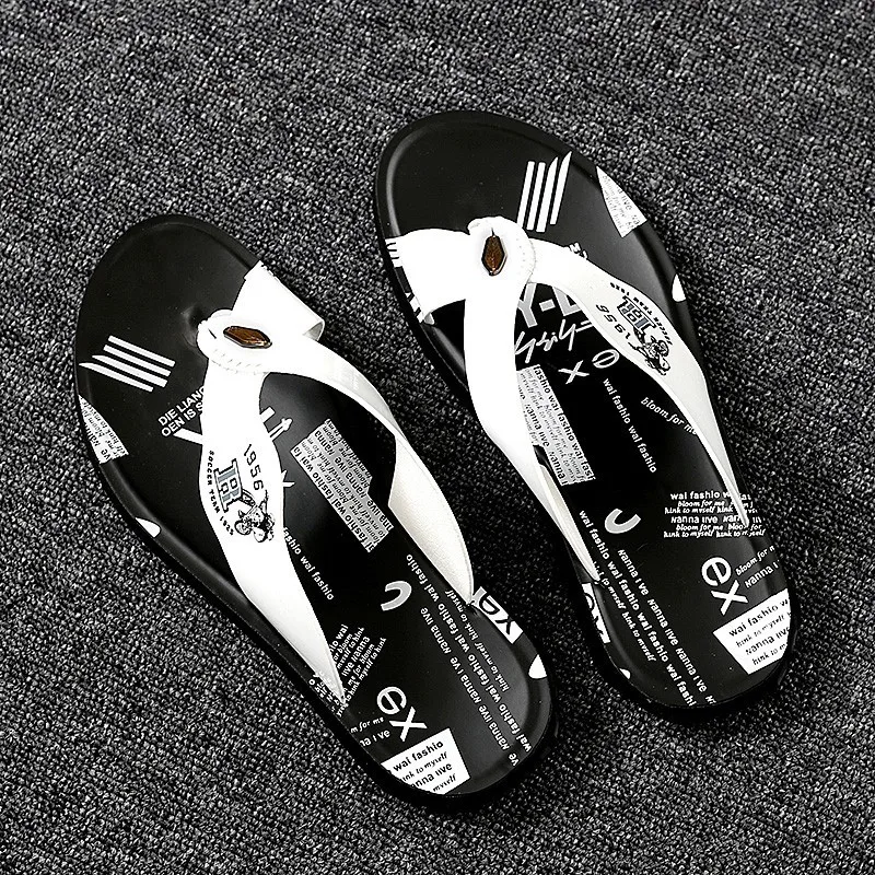 

2019 Summer Men Slippers Lovers New Indoor And Outdoor Flip-flops For Men And Men In Bathroom Sandals Wholesale Christmas Gift