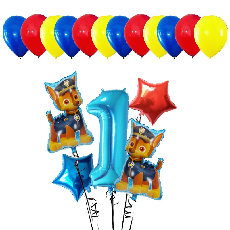 17 unids/lote ezpaw Patrol Foil Globos Hot Cartoon Dog Handheld Globos cumpleaños fiesta decoraciones niños juguetes 32 pulgadas número globo 17 unids/lote ezpaw Patrol Foil Globos Hot Cartoon Dog Handheld Globos cumpleaños fiesta decoraciones niños juguetes 32 pulgadas número globo