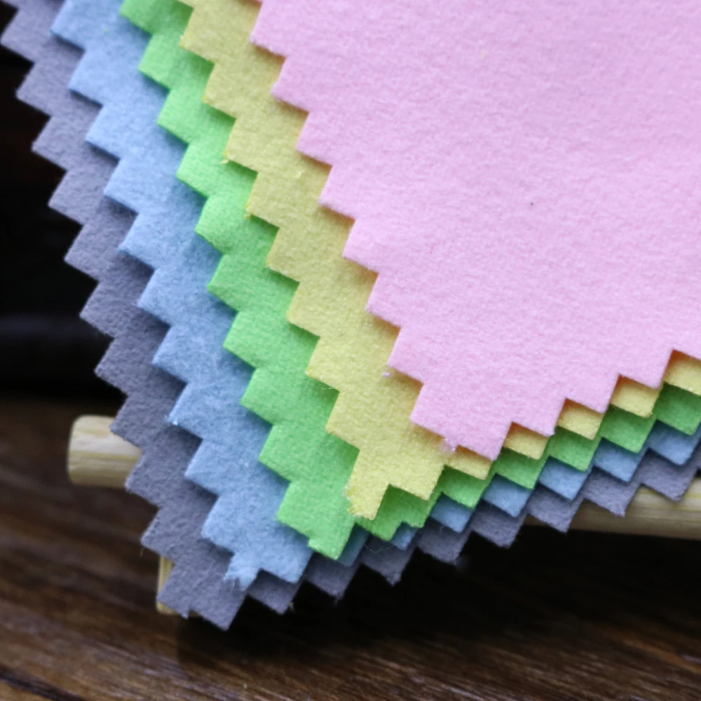

Silver Polishing Cloth with many color to be choice