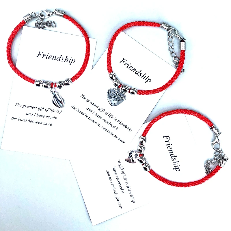 

Life Tree Hand Moon Love Charms Bracelet for Women Men Bileklik Jewelry Lucky Bracelet Friendship Card for Friend Gift X019