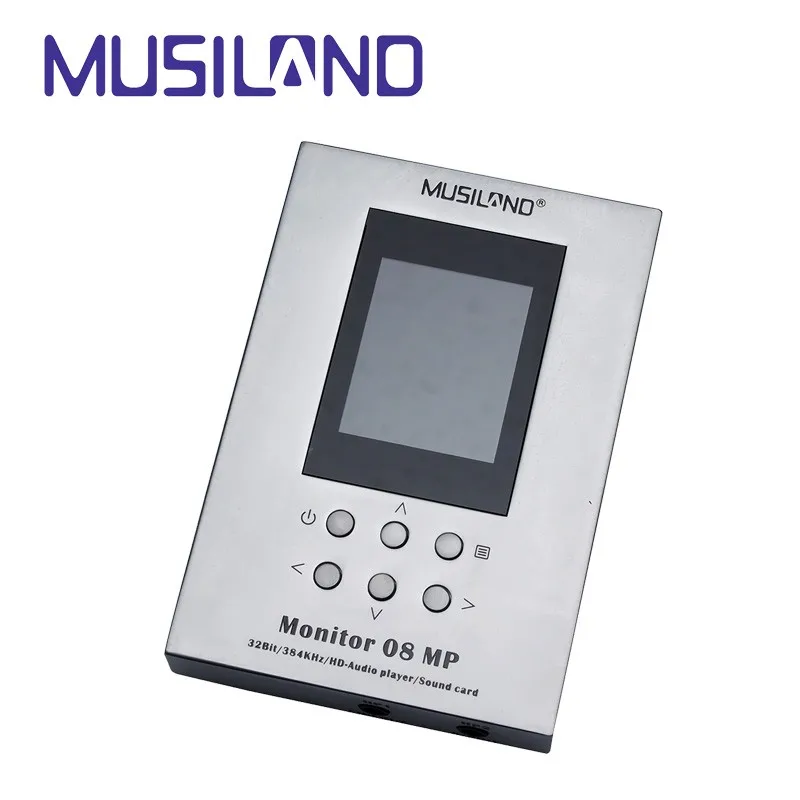 MUSILAND 08MP плеер с tf-картой 32bit/384 KHz PDA мобильный Android ios Linux окна Mac форматы pcm и DSD USB DAC усилитель для наушников