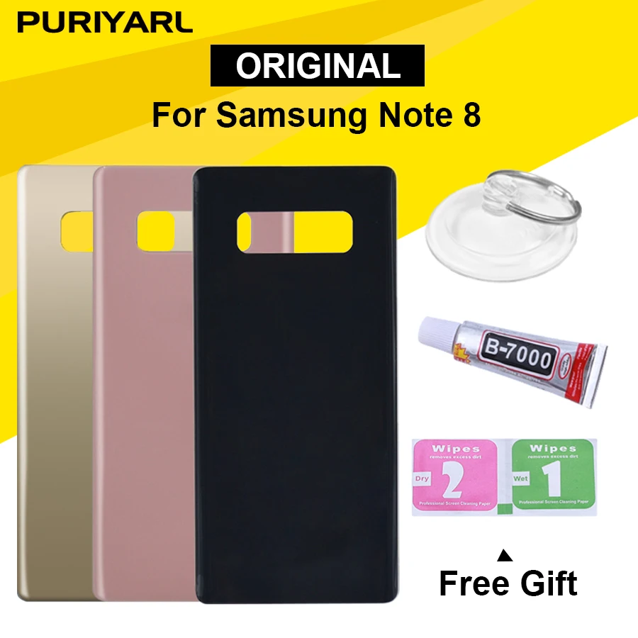 6 3 &quotдля SAMSUNG Galaxy Note 8 задняя крышка для аккумулятора стеклянная батареи корпус