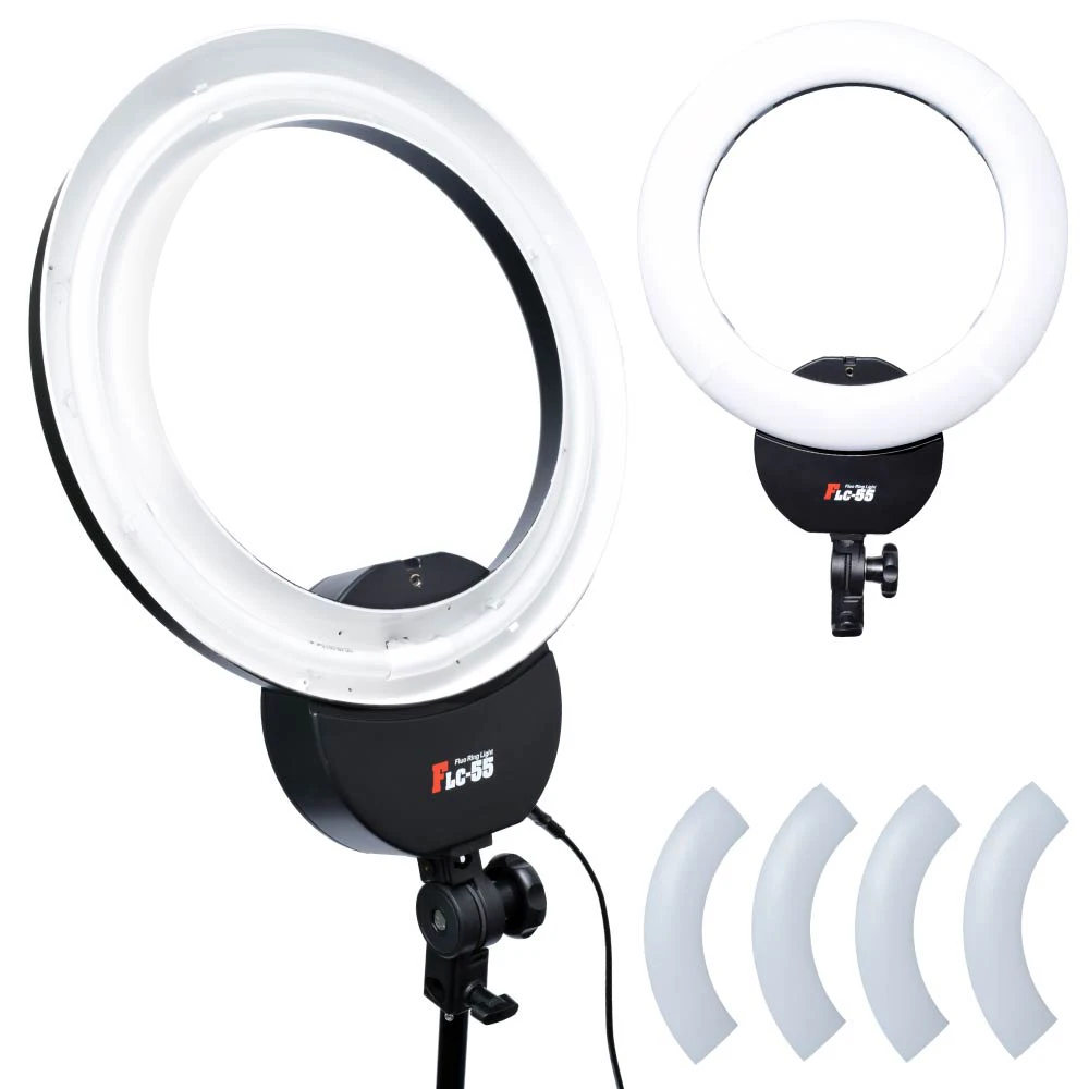 

Falconeyes FLC-55 55W 16''42cm 5600K Ring Light Ring Lamp for Portrait Make Up Video Photo Selfie