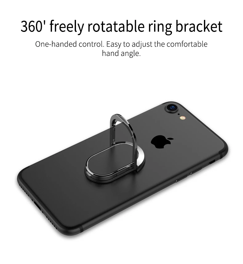 Robotsky палец кольцо держатель магнитный на 360 градусов Металл для iPhone iPad Pro кольцо-держатель мобильного телефона Подставка для samsung S9