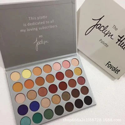 Fovolet Best 35 Color Eye shadow Palette font b Makeup b font Matte EyeShadow Palette Make
