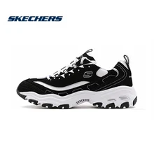 Skechers/мужские кроссовки; D'LITES; повседневная обувь на платформе; Мужская прогулочная обувь; кроссовки с дышащей сеткой; Мужская обувь; 52675-BKW