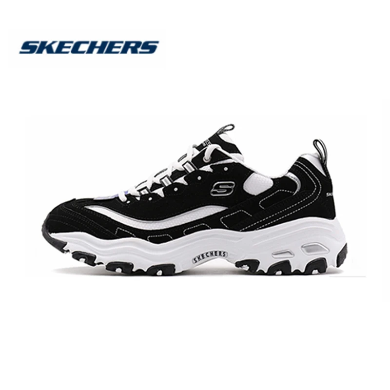 Skechers zapatillas de deporte con plataforma para hombre, zapatos informales para caminar, de malla transpirable, 52675 BKW|Zapatos informales hombre| - AliExpress