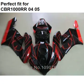 

Injection molding fairing body kit for Honda CBR1000RR 2004 2005 red black motorcycle fairings set CBR 1000RR 04 05 IT17