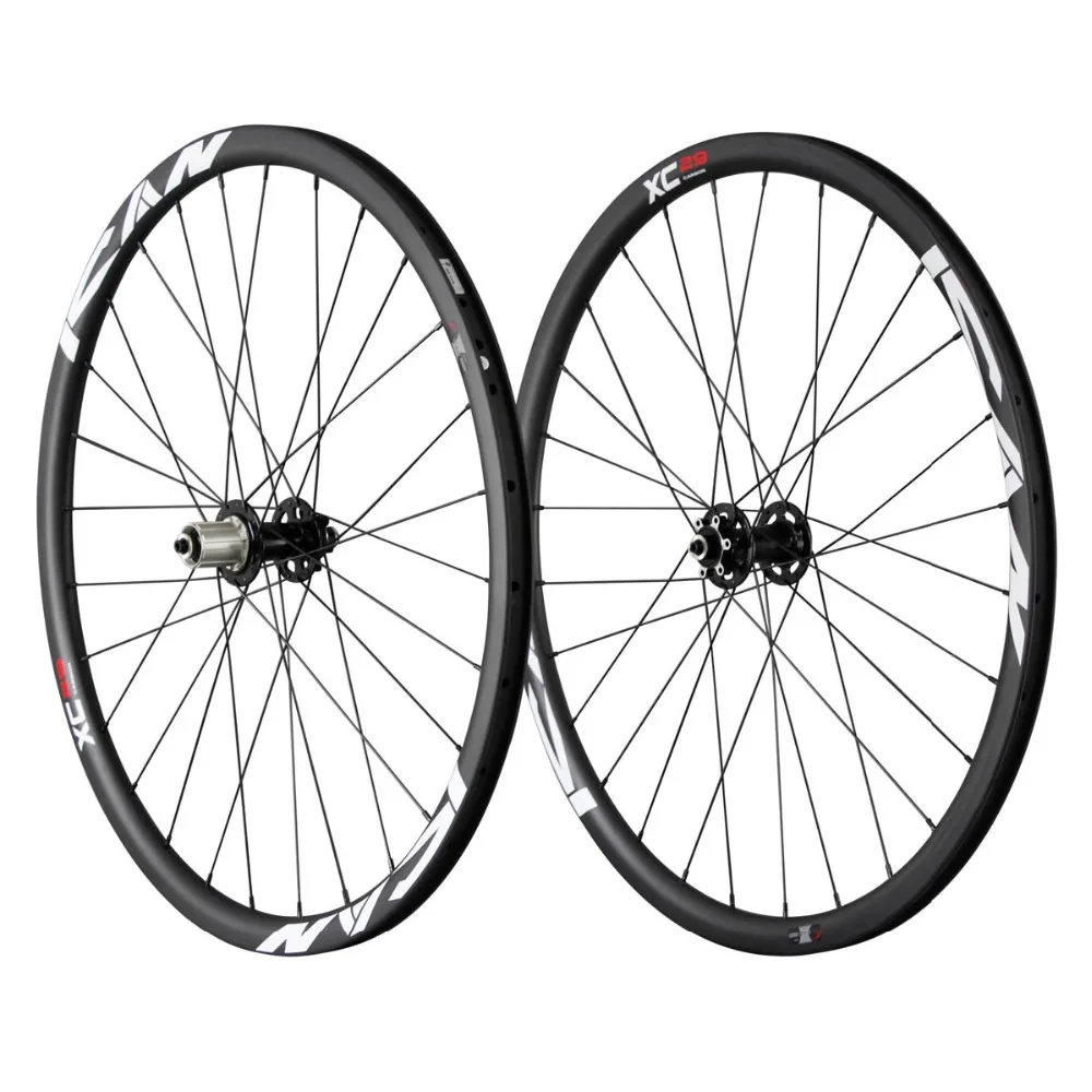 

Full carbon bike wheelUD matte clincher carbon mountain bike wheelset 26mm wide bicycle carbon cyclocross wheels 29ER-25C