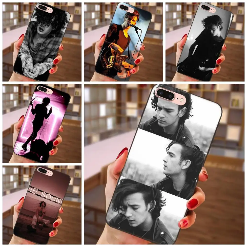 

TPU Screen Protector For Apple iPhone 4 4S 5 5S SE 6 6S 7 8 Plus X XS Max XR Matt Healy The 1975 Music Lover