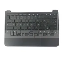 Абсолютно и оригинальная верхняя крышка верхний чехол с клавиатурой с Touc hp ad для hp Chromebook 11 G4 851145-001 черный