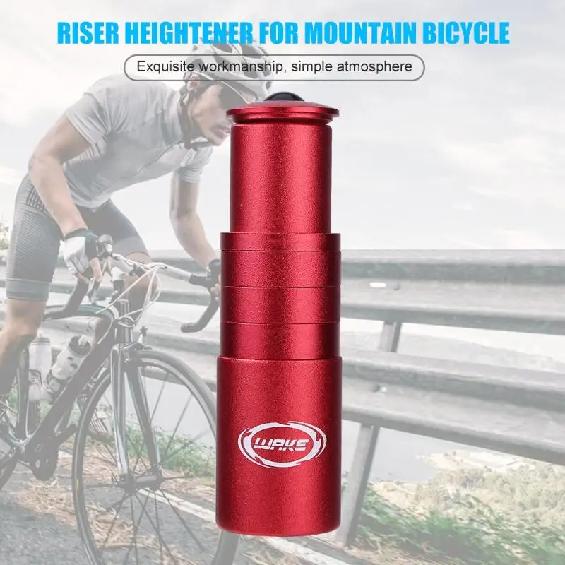 Bicycle Handlebar Riser Bike Fork Stem Extender 28.6mm Head Up Adapter Aluminium Alloy Cycling Fork Stem Extender MTB Hot Sale