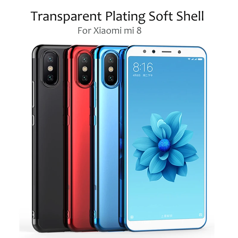 Для Coque чехол на Xiaomi mi 8 SE s Xio задняя крышка Мягкий силиконовый прозрачный Xao Ksio Phone