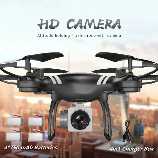 Best Price RC Helicopter KY101 Quadcopter Selfie Drone with Camera 5.0MP 1080P Quadrocopter with Camera One Key Return High Hold VS E58