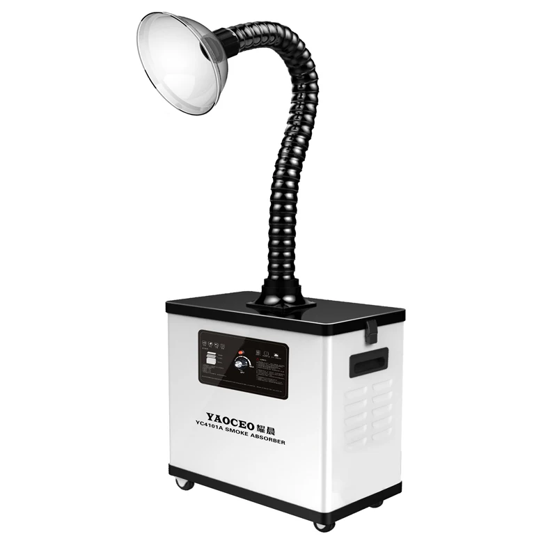 8 years Guarantee profession 110/220V one head Smoke purifier Fume