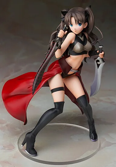 Новые горячие 23 см Fate/stay night Fate stay night Tohsaka Rin фигурка игрушки коллекция Рождественская игрушка кукла