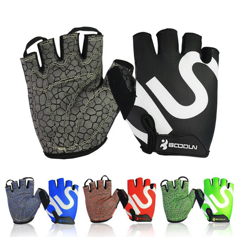 Gym Weightlifting Gloves Body Building Half Finger font b Fitness b font Gloves An slip Sports